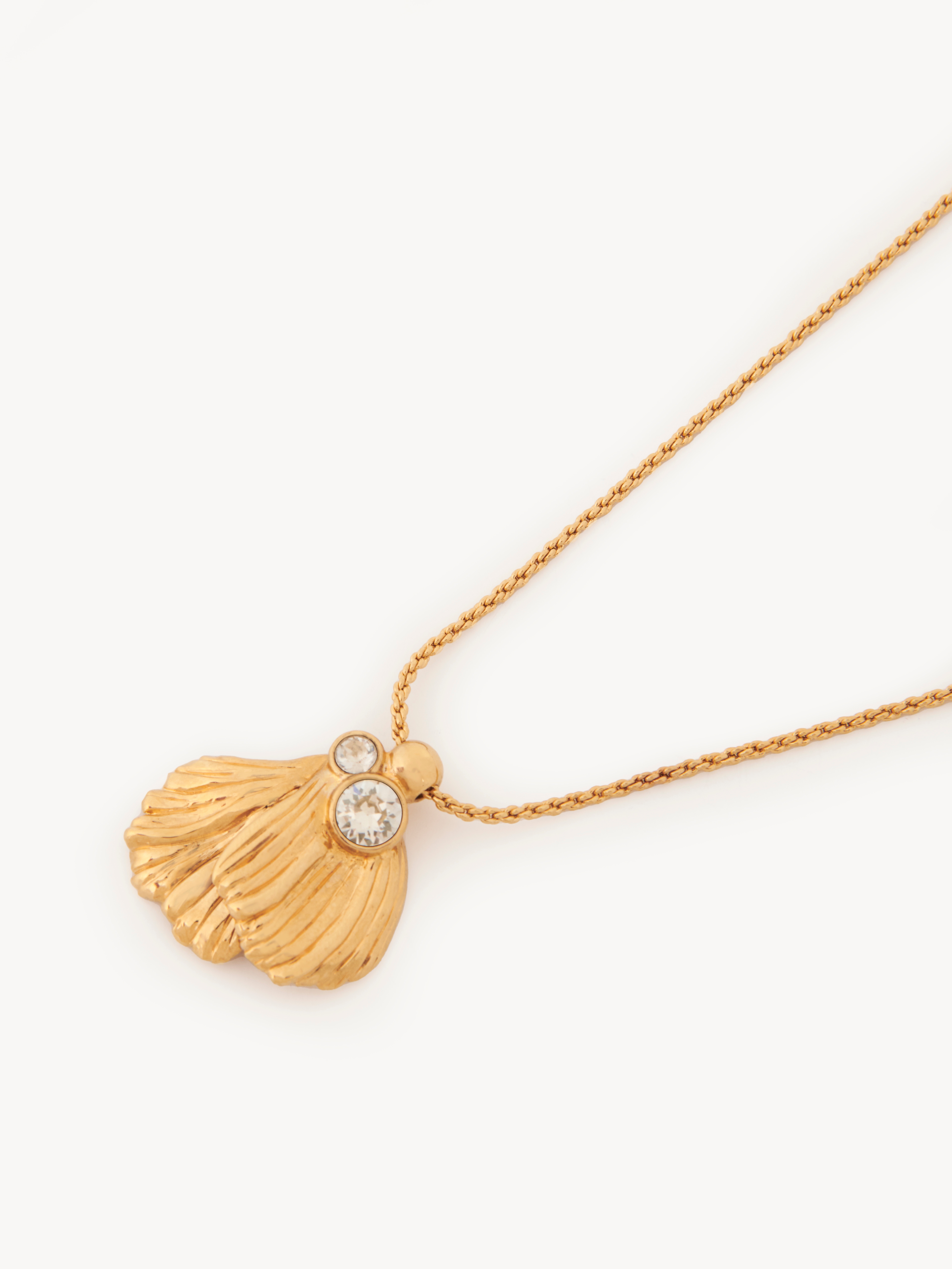 Chloe ネックレス Flower クリスタル 真鍮 CHC24AFO62CH5 Chloe クロエ ネックレス Flower Necklace フラワー